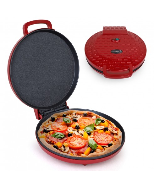 Courant Pizza Maker, Griddle and Oven, Kosher! - Red