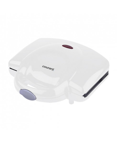 Courant 2-Slice Compact Sandwich Maker, White
