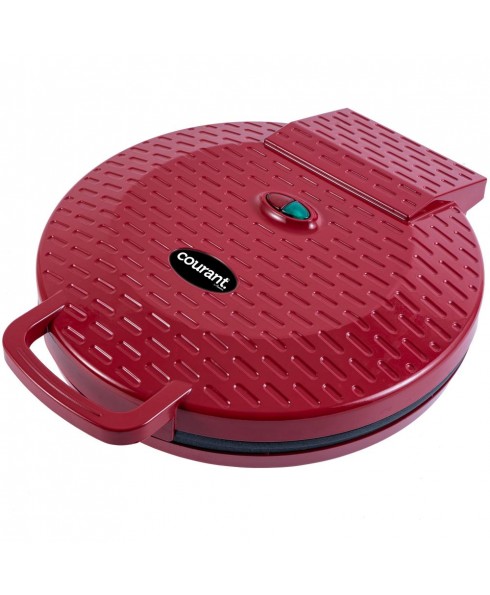 Courant Pizza Maker, Griddle and Oven - Red