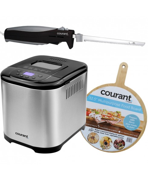 Bread Maker, Food Board and Electric Knife Bundle