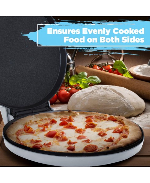 Courant Pizza Maker, Griddle and Oven, Kosher! - White