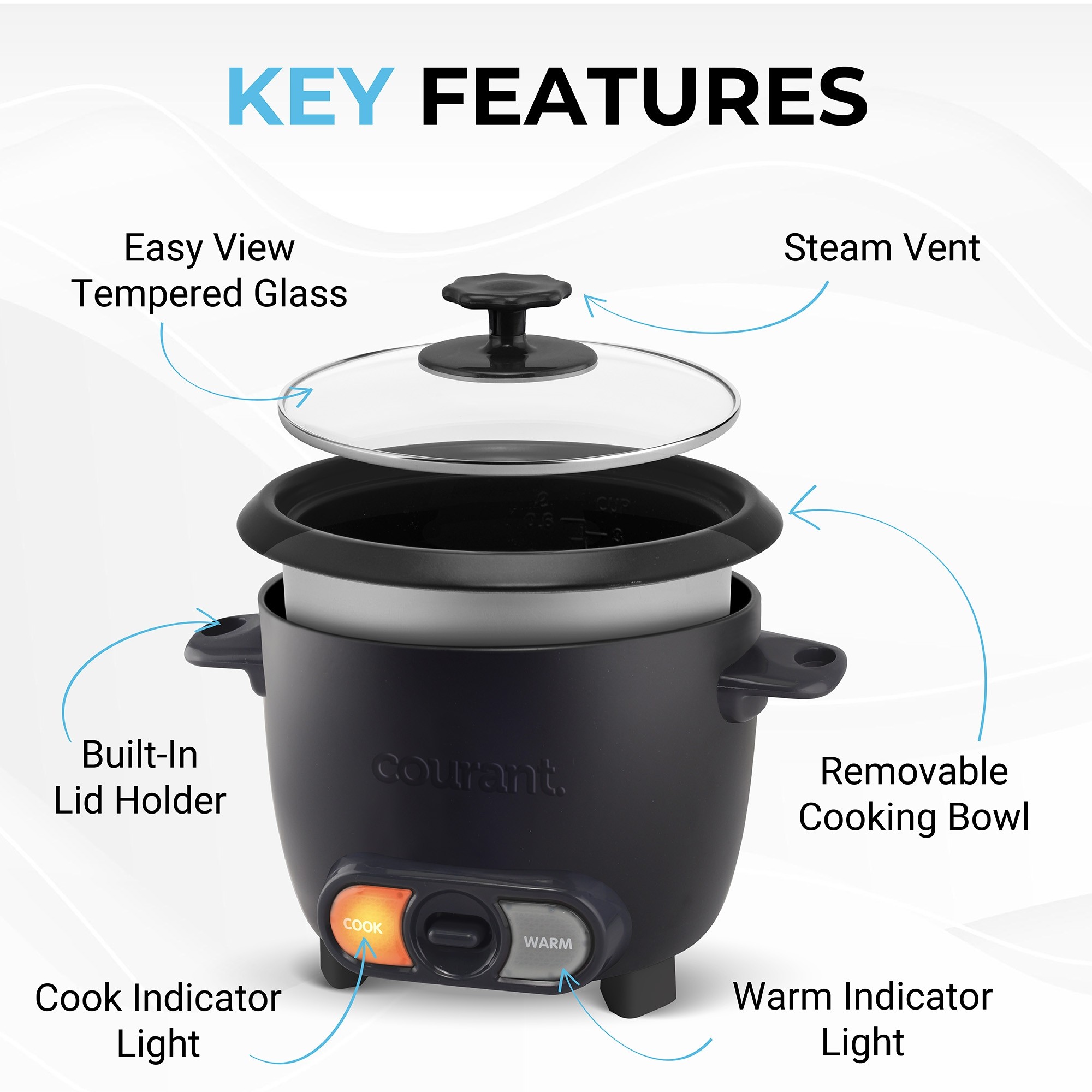 mononics 13. RICE COOKER 黒 mononics 13.RICE COOKER 4合 炊飯器 新品（炊飯器