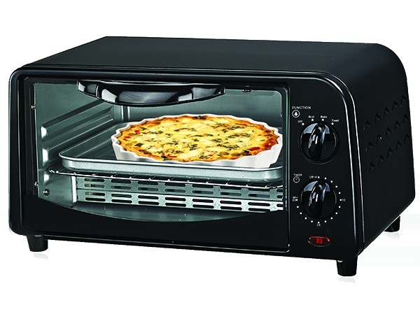 Courant 4-Slice Countertop Toaster Oven - Black