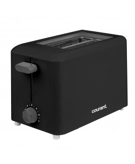 Courant Cool Touch 2-Slice Toaster, Black