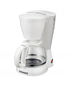 Courant 8 Cup Coffee Maker, White