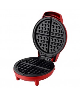 7-inch Personal Belgian Waffle Maker - Red