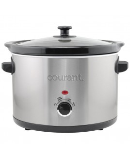 5 Quart Slow Cooker - Stainless Steel