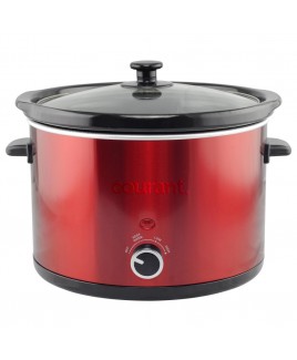 5 Quart Slow Cooker - Red