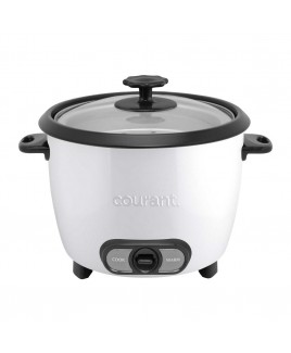Courant 30 Cups Cooked / 15 Cups Uncooked Rice Cooker - White