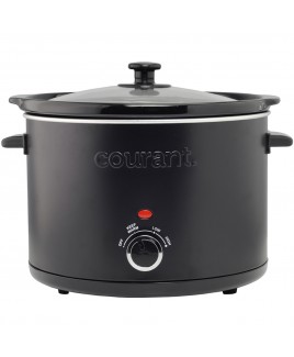 5.5 Quart Slow Cooker - Black Matte