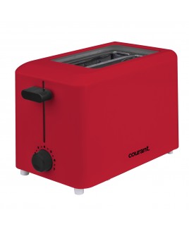 Courant Cool Touch 2-Slice Toaster, Red
