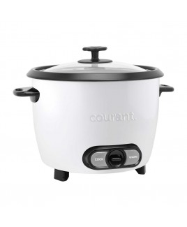 Courant 30 Cups Cooked / 15 Cups Uncooked Rice Cooker - White